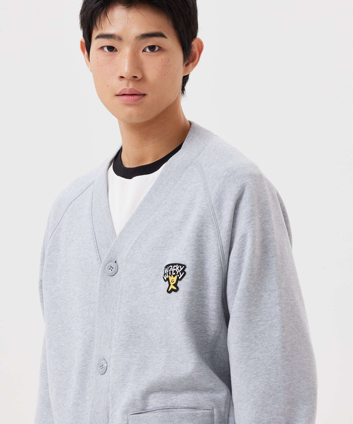 BASIC V-NECK DAIMARU CARDIGAN