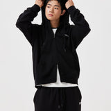 BACK PANEL LETTERING HOODIE ZIP-UP