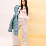 [GISELLE着用] WOMEN'S PEACH COTTON PIN TUCK PANTS