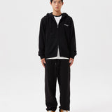 BACK PANEL LETTERING HOODIE ZIP-UP