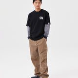 TYPO ARTWORK POINT SHORT SLEEVE T-SHIRT