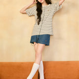 [GISELLE着用] WOMEN'S LOW-ONS DENIM SHORTS (SET)