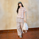 [予約販売/6月上旬入庫予定] [GISELLE着用] WOMEN'S SKIRT LAYERED PANTS