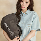 [GISELLE着用] WOMEN'S LOW-ONS DENIM SHORT-SLEEVE SHIRT