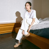 [GISELLE着用] WOMEN'S CURVED FIT PANTS