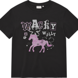 [予約販売/7月上旬入庫予定] WOMEN'S BIG GRAPHIC HOTFIX SHORT SLEEVE T-SHIRT CHARCOAL