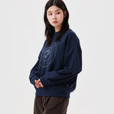 WOMEN'S LILLY CIRCLE GRAPHIC OVER FIT SWEATSHIRT