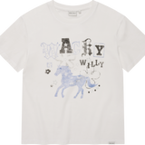 [予約販売/7月上旬入庫予定] WOMEN'S BIG GRAPHIC HOTFIX SHORT SLEEVE T-SHIRT WHITE
