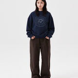 WOMEN'S LILLY CIRCLE GRAPHIC OVER FIT SWEATSHIRT