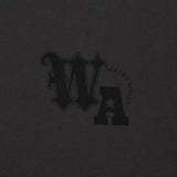 [予約販売/7月上旬入庫予定] WOMEN'S GRAPHIC BUTTON OFF-SHOULDER SHORT SLEEVE T-SHIRT CHARCOAL