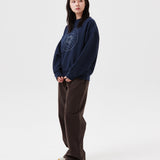 WOMEN'S LILLY CIRCLE GRAPHIC OVER FIT SWEATSHIRT