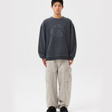 FRONT GRAPHIC PIGMENT SWEATSHIRT