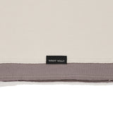 [予約販売/7月上旬入庫予定] WOMEN'S LAYERED BUTTON SHORT SLEEVE T-SHIRT BEIGE