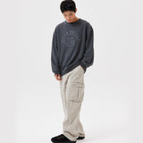 FRONT GRAPHIC PIGMENT SWEATSHIRT