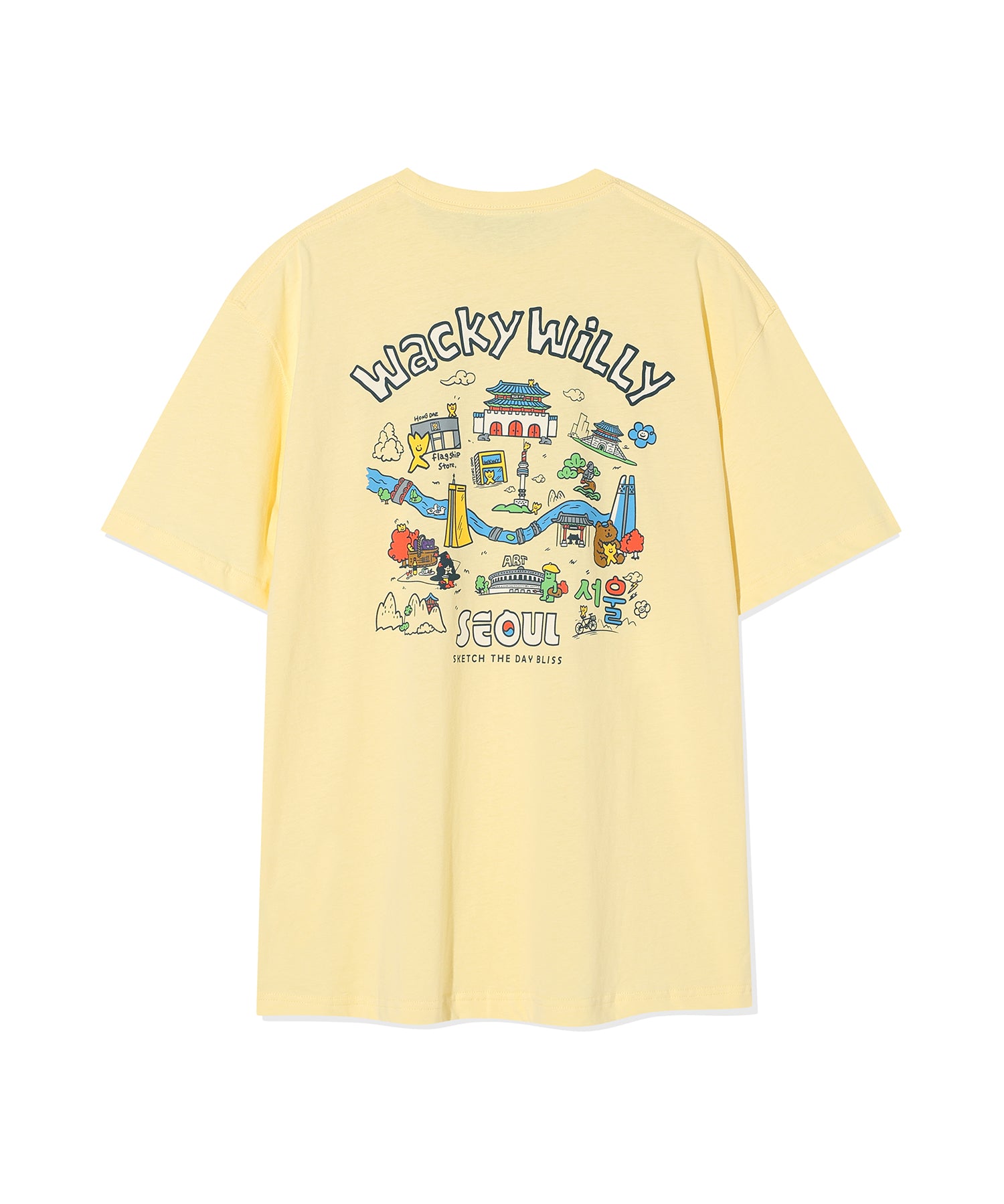 SEOUL GRAPHIC SHORT SLEEVE T-SHIRT