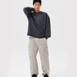 FRONT GRAPHIC PIGMENT SWEATSHIRT