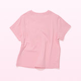[GISELLE着用][LO.FL] Women's Ribbon Ruffle Short Sleeve T-shirt