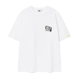 TYPO ARTWORK POINT SHORT SLEEVE T-SHIRT