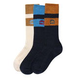WACKY WILLY COLOR TYPO SOCKS 3PACK