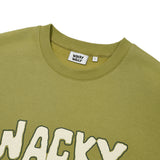 ONE-POINT BUCKLE EMBROIDERY SWEATSHIRT