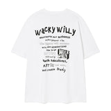 TYPO ARTWORK POINT SHORT SLEEVE T-SHIRT