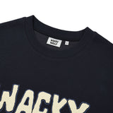 ONE-POINT BUCKLE EMBROIDERY SWEATSHIRT