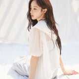 [GISELLE着用] WOMEN'S NYLON SHORT SLEEVE WINDBREAKER