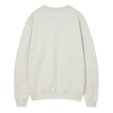 ONE-POINT BUCKLE EMBROIDERY SWEATSHIRT