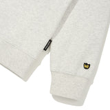 ONE-POINT BUCKLE EMBROIDERY SWEATSHIRT