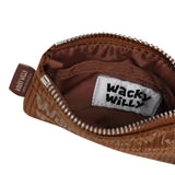 METAL KEYRING CORDUROY POUCH