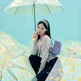 [予約販売/9月中旬入庫予定] [WONI着用] WOMEN'S DOT CARDIGAN - GRAY