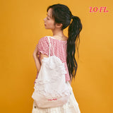 [GISELLE着用][LO.FL] WOMEN'S FRILL GYM SACK