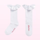 [LO.FL] WOMEN'S SHORT FRILL SOCKS