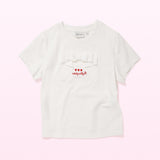 [GISELLE着用][LO.FL] Women's Ribbon Ruffle Short Sleeve T-shirt