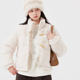 [GISELLE着用] WOMEN'S FLEECE TOGGLE SHORT LENGTH DOWN JUMPER