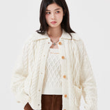 WOMEN'S CABLE KNIT BUSTIER