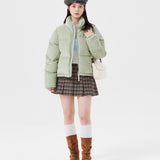 [GISELLE着用] WOMEN'S CORDUROY SHORT LENGTH DOWN JUMPER