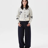 [GISELLE着用] WOMEN'S SEMI-WIDE DENIM PANTS