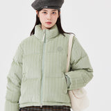 [GISELLE着用] WOMEN'S CORDUROY SHORT LENGTH DOWN JUMPER