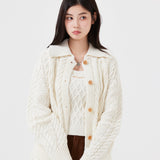 WOMEN'S CABLE KNIT BUSTIER