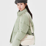 [GISELLE着用] WOMEN'S CORDUROY SHORT LENGTH DOWN JUMPER