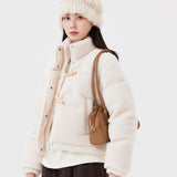 [GISELLE着用] WOMEN'S FLEECE TOGGLE SHORT LENGTH DOWN JUMPER