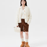 WOMEN'S CABLE KNIT BUSTIER