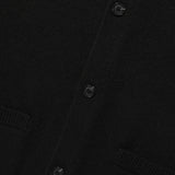 BASIC LOGO ROUND NECK CARDIGAN