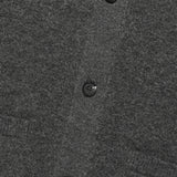 BASIC LOGO ROUND NECK CARDIGAN