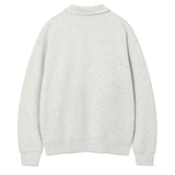 BASIC LOGO HALF-ZIP-UP SWEATSHIRT