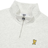 BASIC LOGO HALF-ZIP-UP SWEATSHIRT