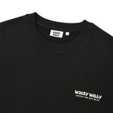 BACK PANEL LETTERING SWEATSHIRT