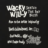 BACK PANEL LETTERING SWEATSHIRT