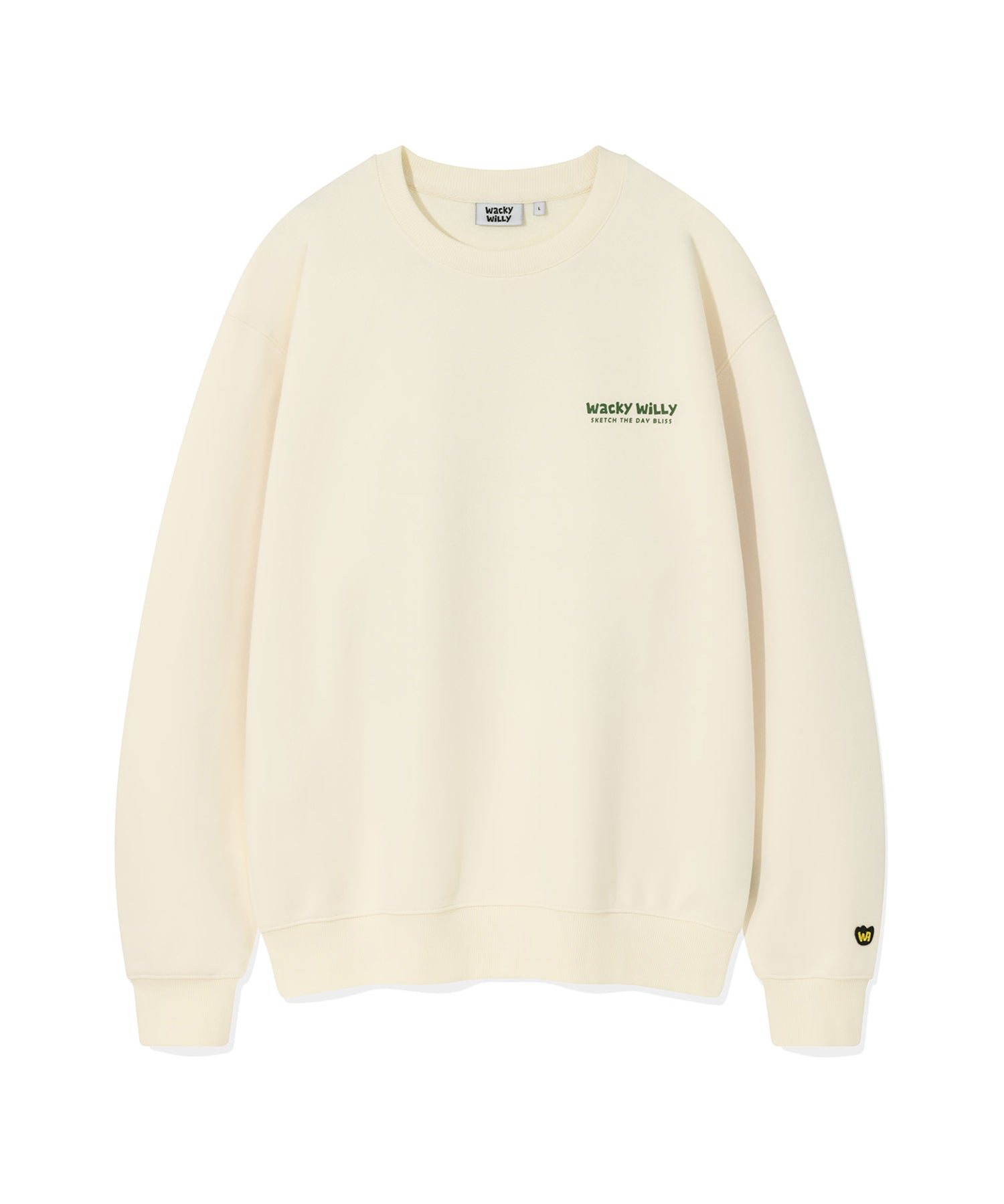 BACK PANEL LETTERING SWEATSHIRT